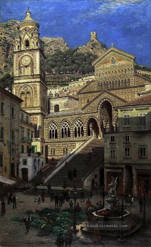 Amalfi Kathedrale Katedra w Amalfi Aleksander Gierymski Realism Impressionismus Ölgemälde